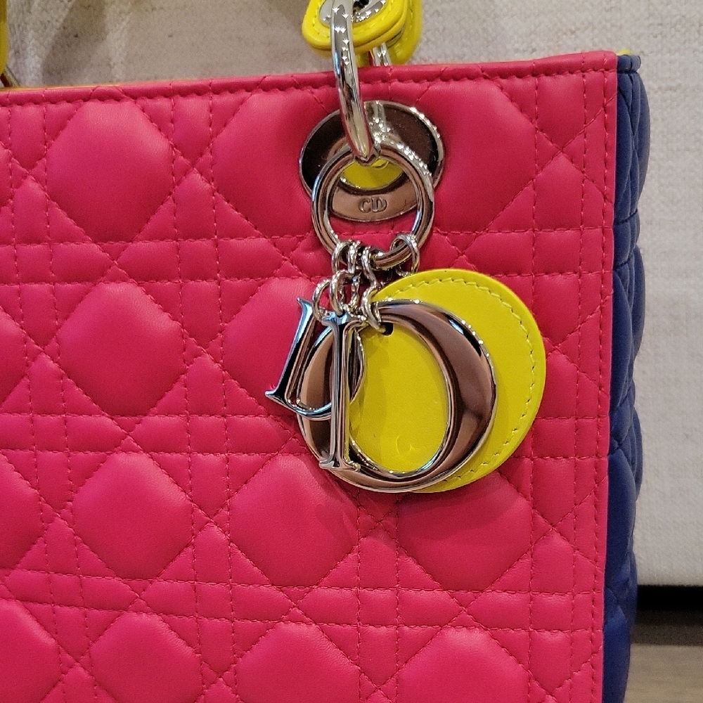 NWT Lady Dior Quilted Handbag - Picture 5 of 10